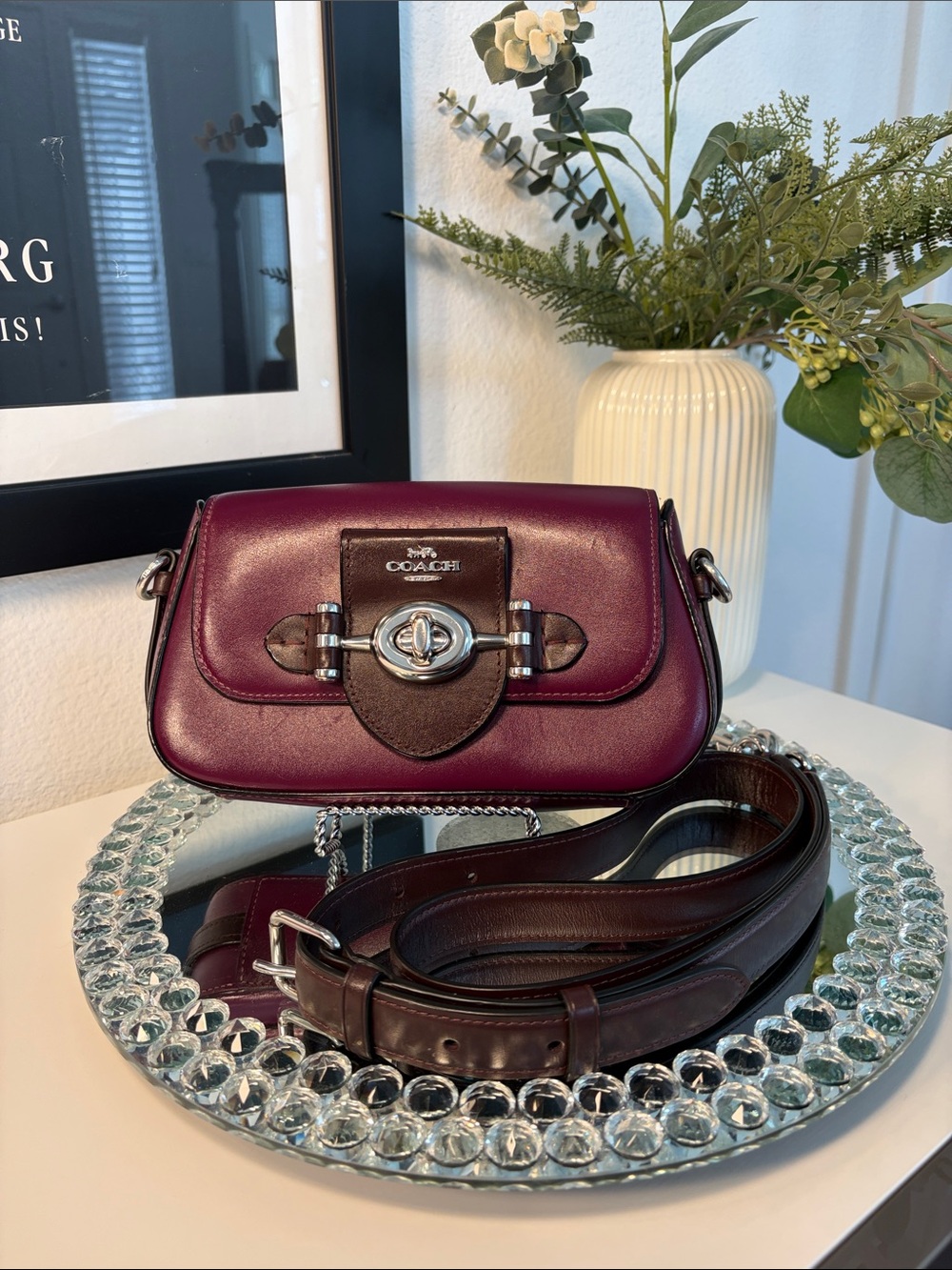Coach Brie Leather Crossbody Bag - Picture 2 of 14